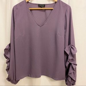 1. State | Ruffle Sleeve Blouse
